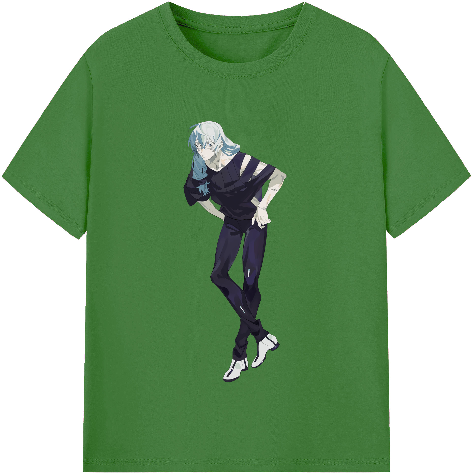 （画像用） 呪術廻戦 Jujutsu Kaisen レディースカジュアルプリントTシャツ（綿100％）